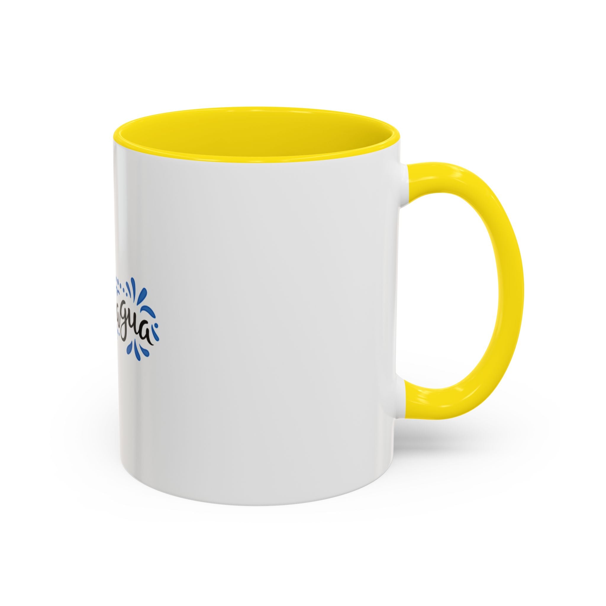 Nicaragua Decorative Accent Coffee Mug – Blue Hand-Lettered Travel Souvenir (11/15oz)