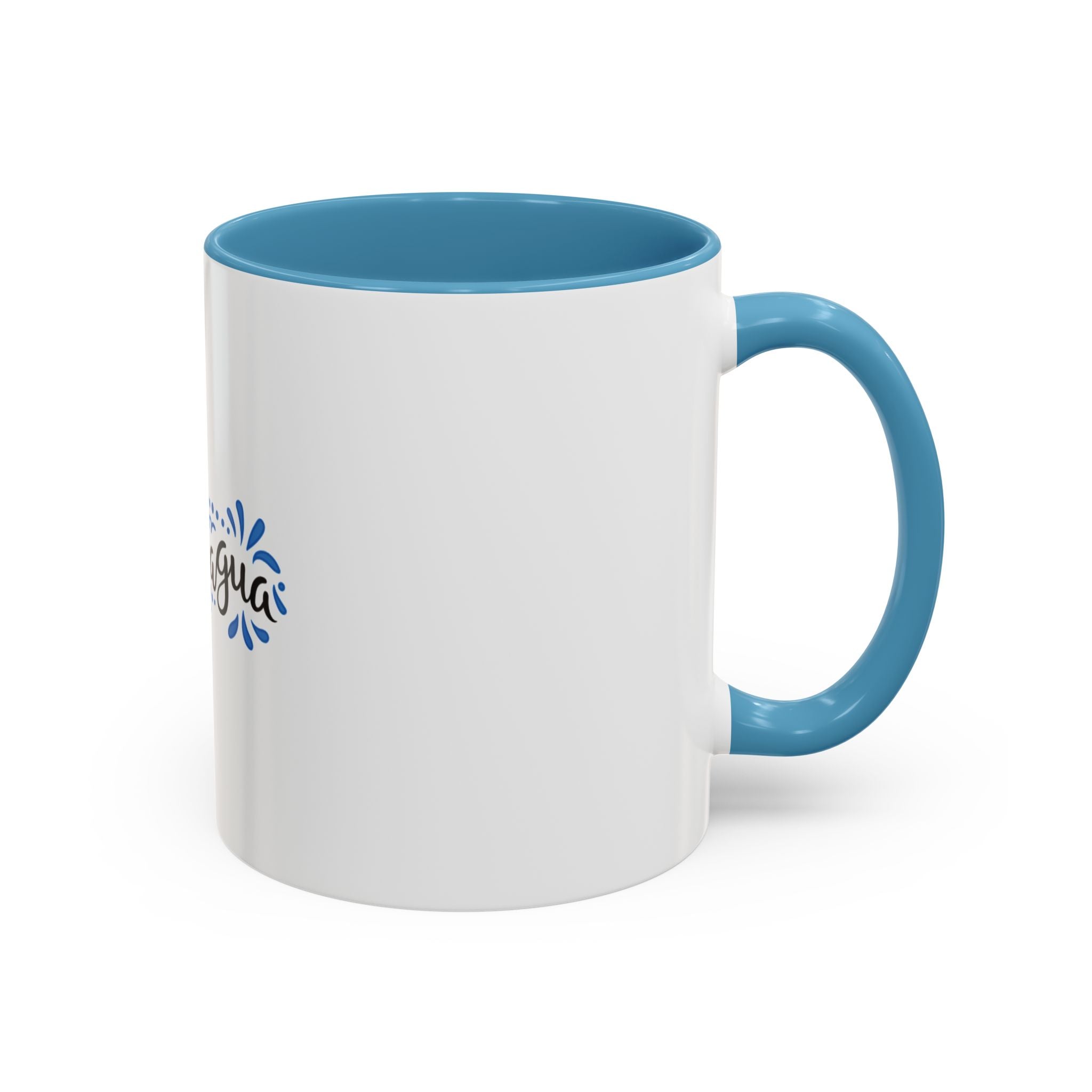 Nicaragua Decorative Accent Coffee Mug – Blue Hand-Lettered Travel Souvenir (11/15oz)