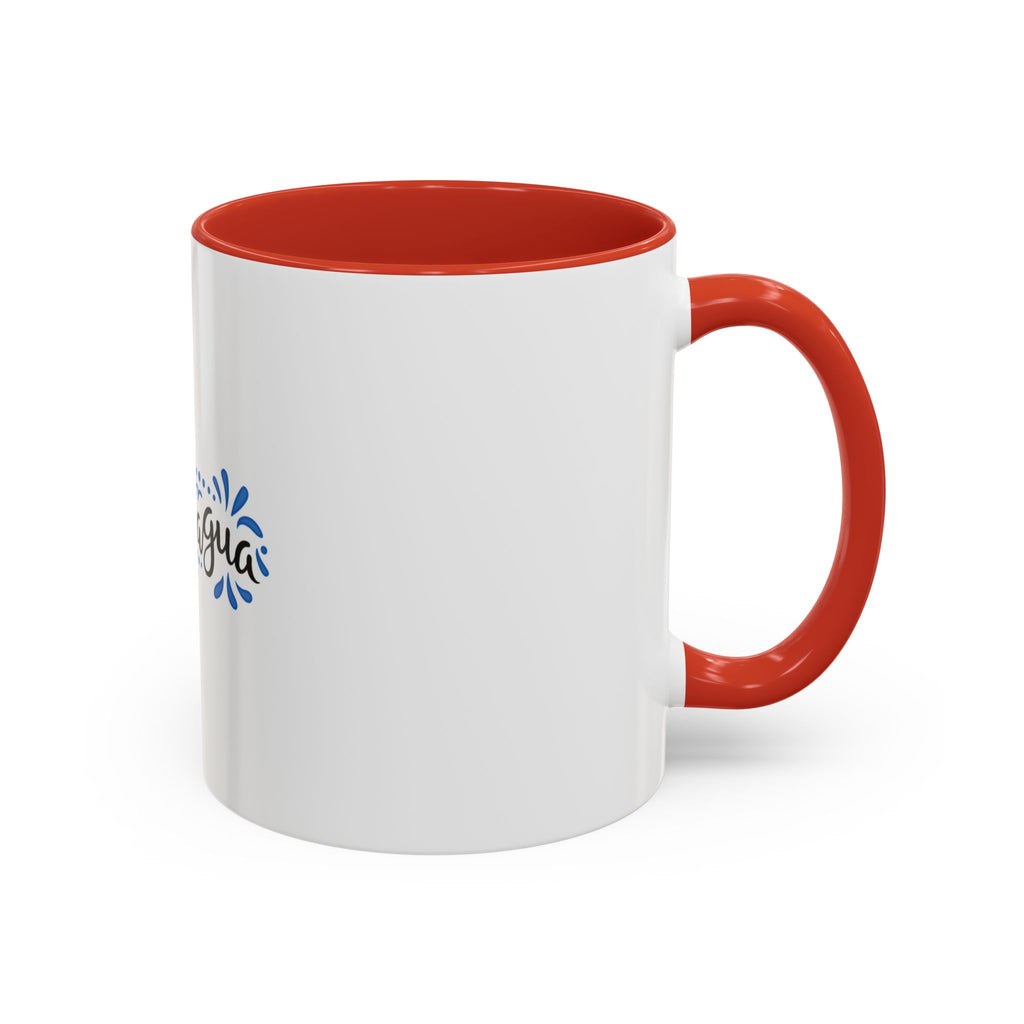 Nicaragua Decorative Accent Coffee Mug – Blue Hand-Lettered Travel Souvenir (11/15oz)