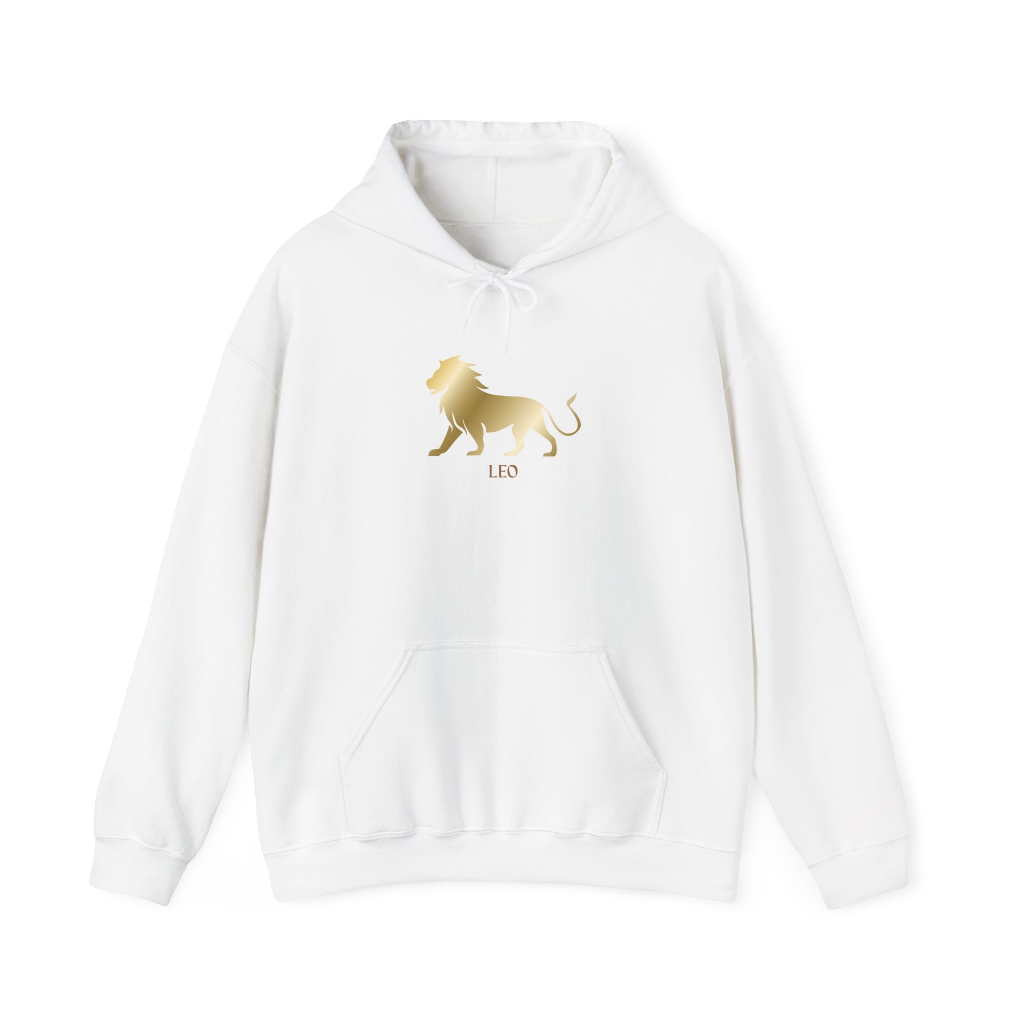 Leo Gold Lion Hoodie – Zodiac Horoscope Sweatshirt
