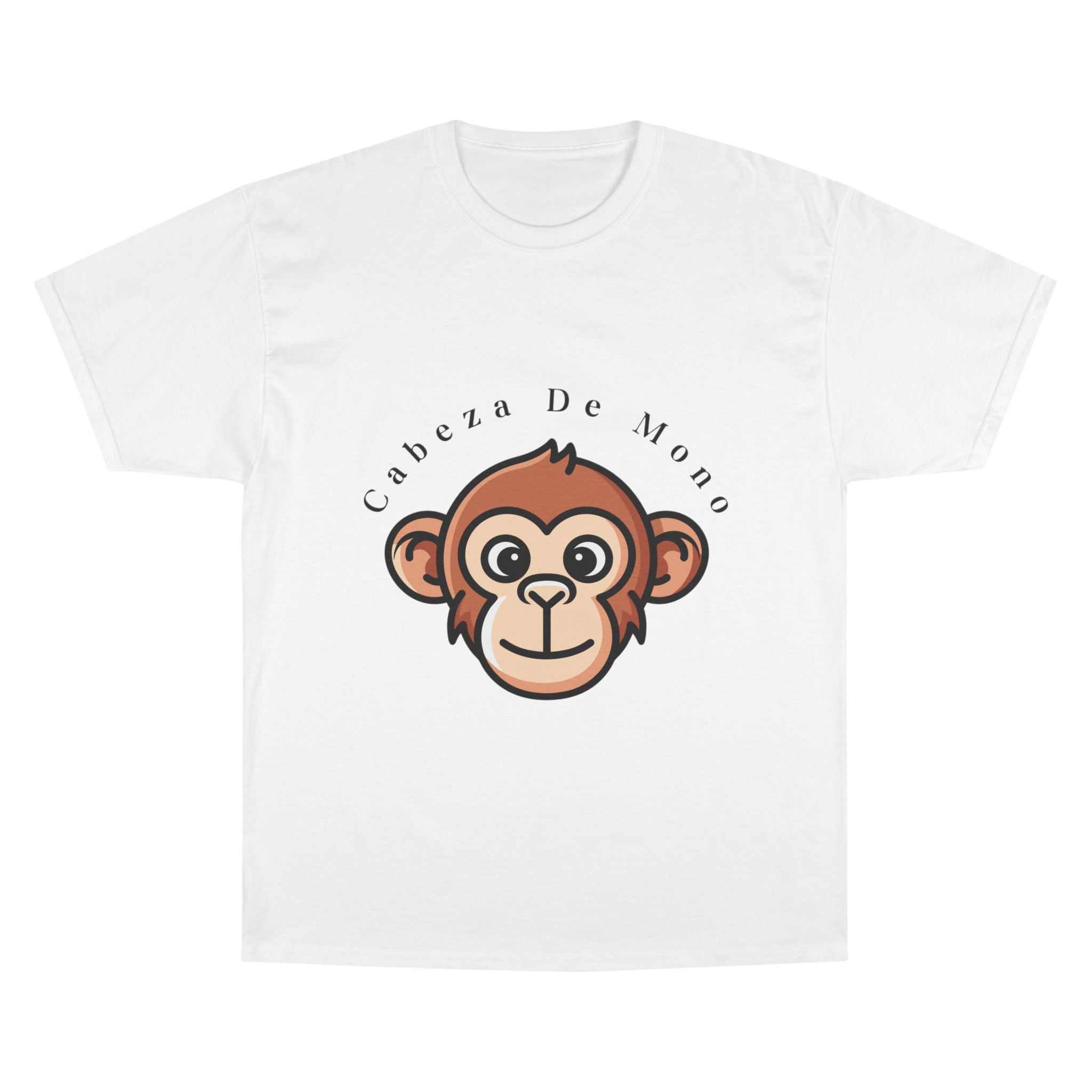 Monkey Face T-Shirt — "Cabeza De Mono" Cute Graphic Tee