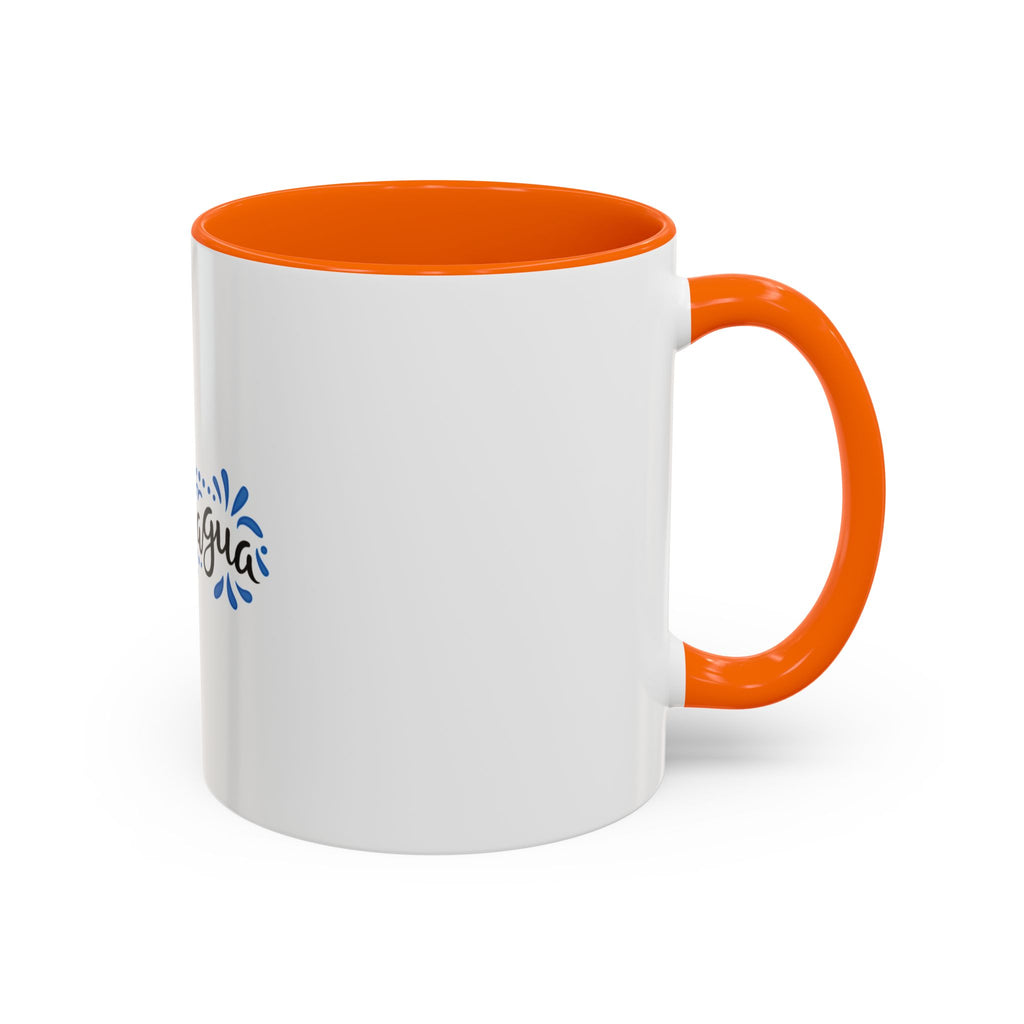 Nicaragua Decorative Accent Coffee Mug – Blue Hand-Lettered Travel Souvenir (11/15oz)