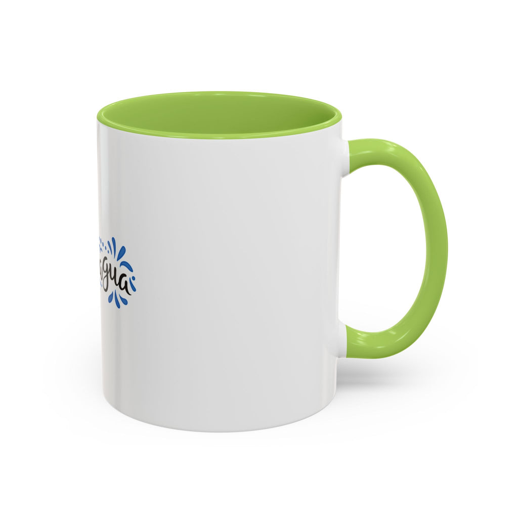 Nicaragua Decorative Accent Coffee Mug – Blue Hand-Lettered Travel Souvenir (11/15oz)