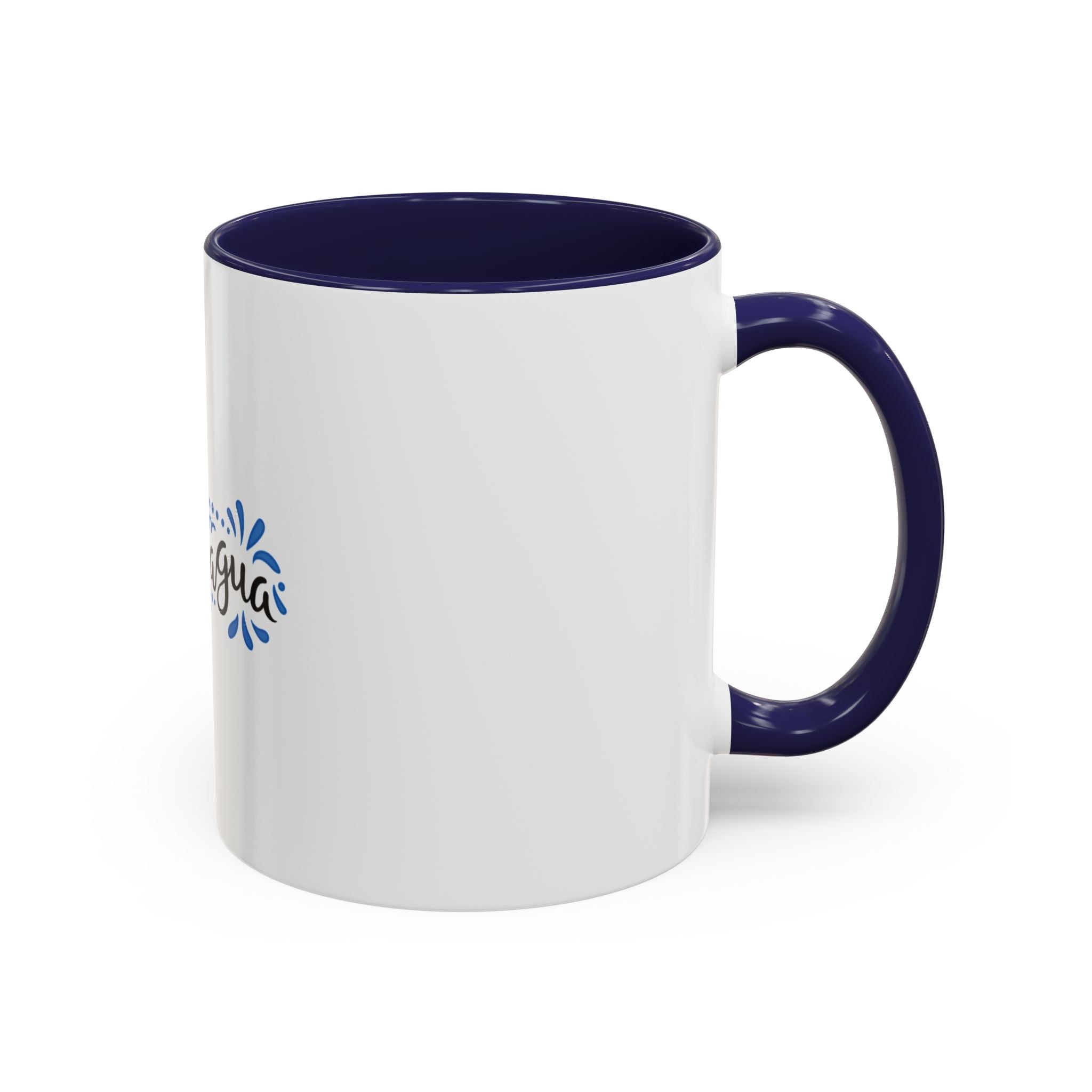 Nicaragua Decorative Accent Coffee Mug – Blue Hand-Lettered Travel Souvenir (11/15oz)
