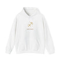Sagittarius Constellation Hoodie — Minimal Gold Zodiac Sweatshirt