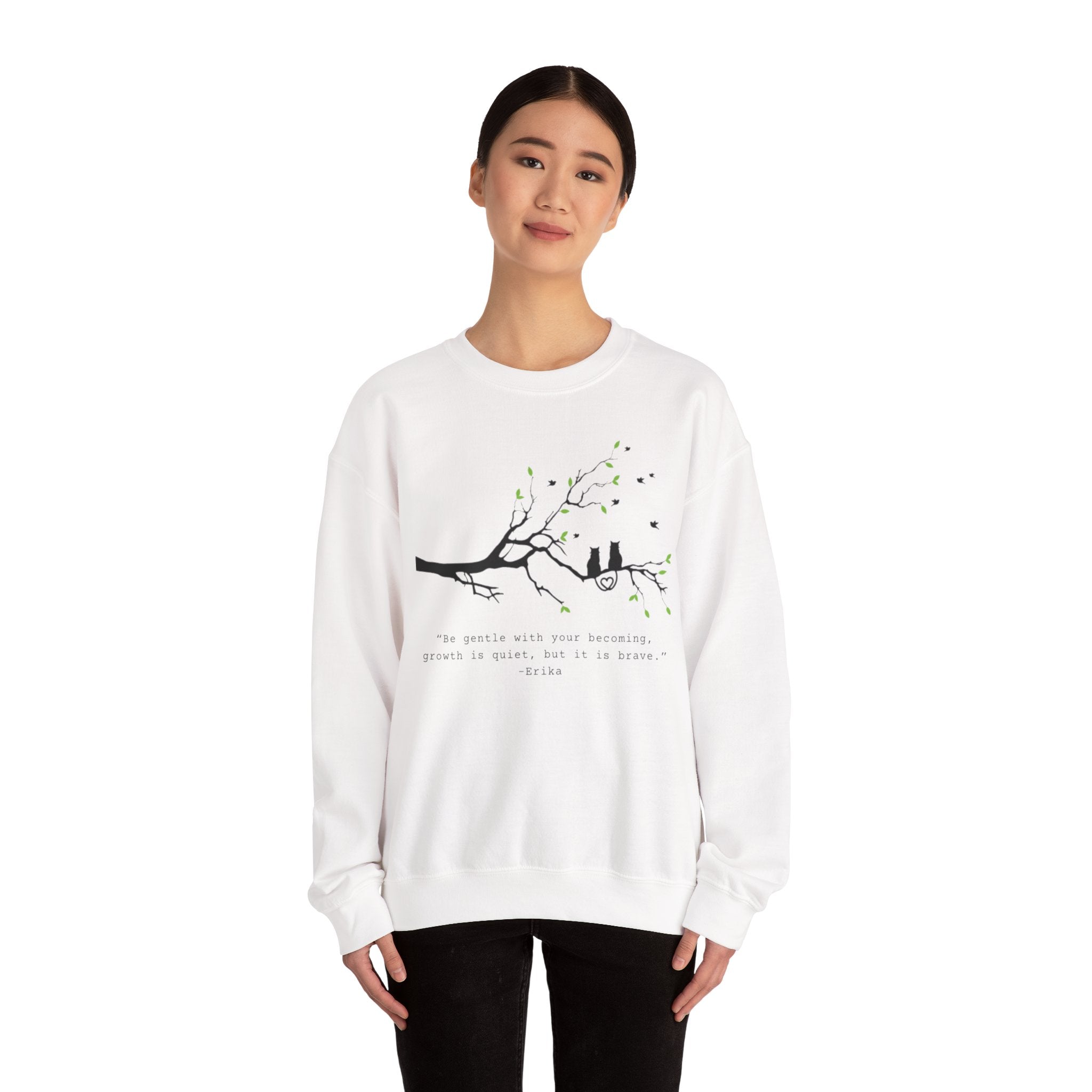 Cute Sweatshirt — 'Original Quote' Unisex Crewneck