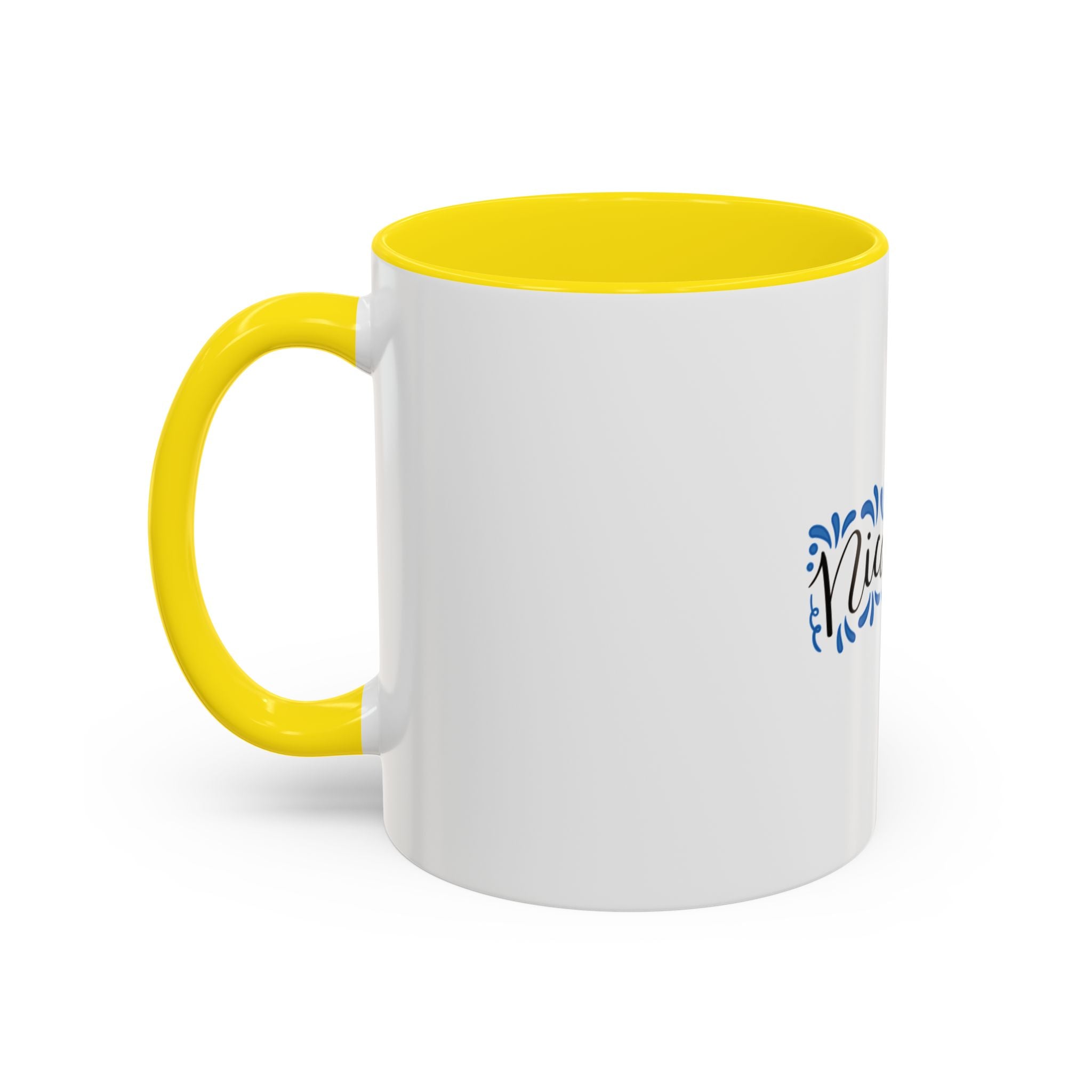 Nicaragua Decorative Accent Coffee Mug – Blue Hand-Lettered Travel Souvenir (11/15oz)