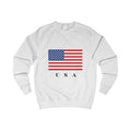 USA Flag Sweatshirt — Patriotic American Crewneck