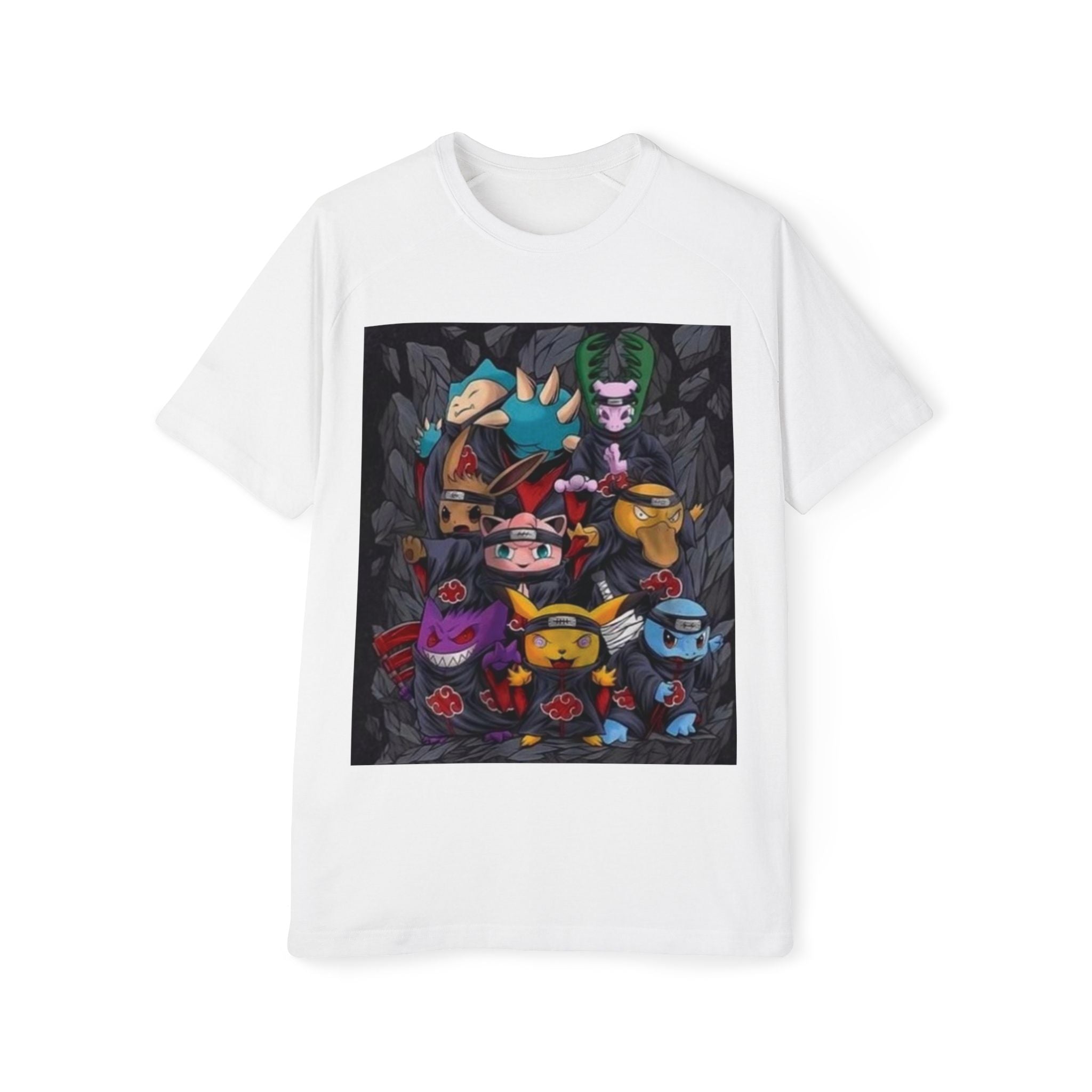 Naruto Graphic Raglan T-Shirt — Customized Anime Fan Tee