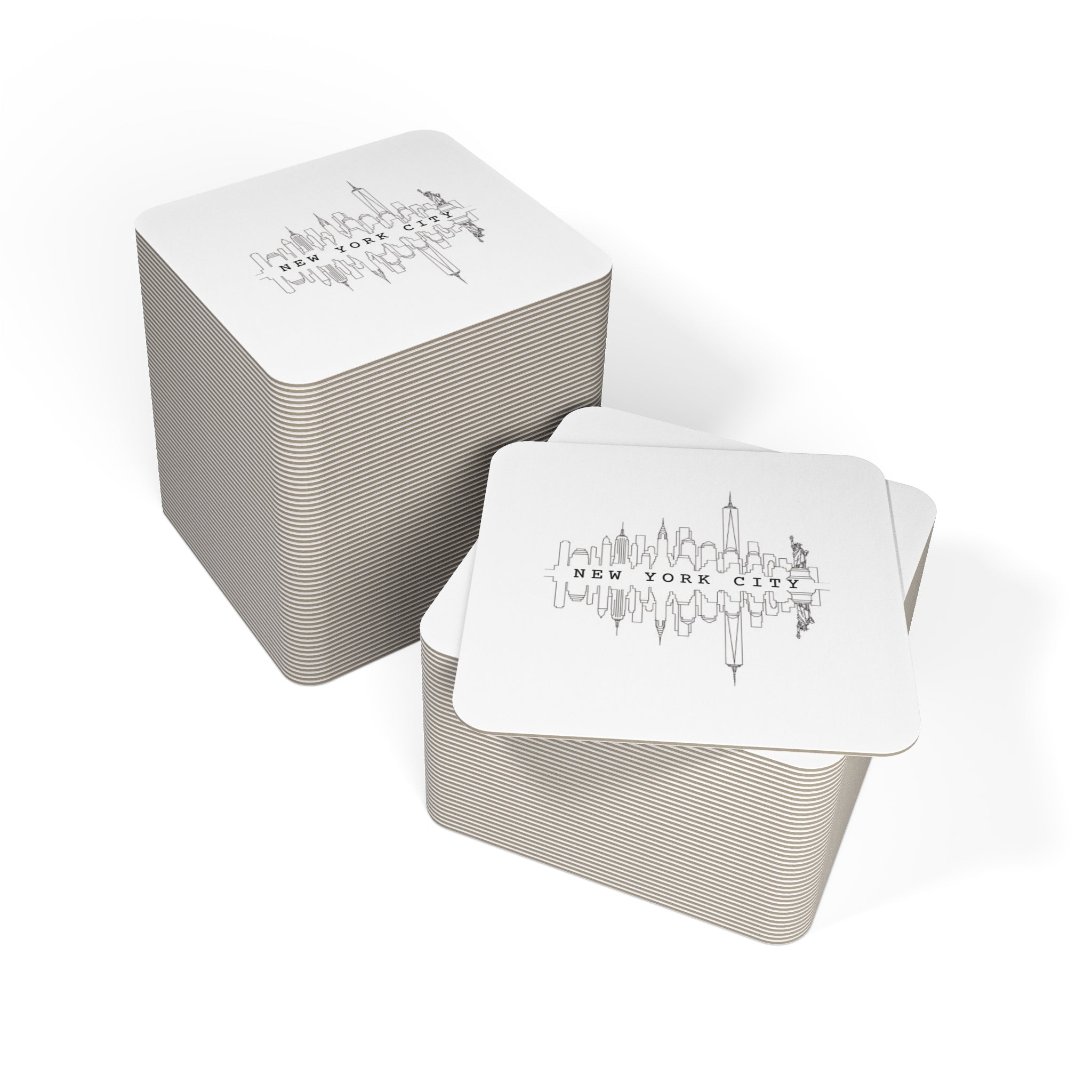 New York City Skyline Coasters - Pack of 50/100