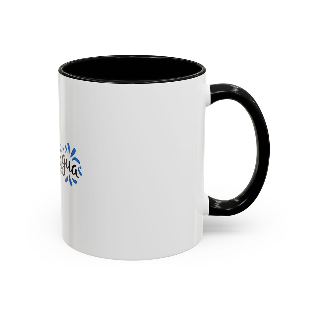Nicaragua Decorative Accent Coffee Mug – Blue Hand-Lettered Travel Souvenir (11/15oz)