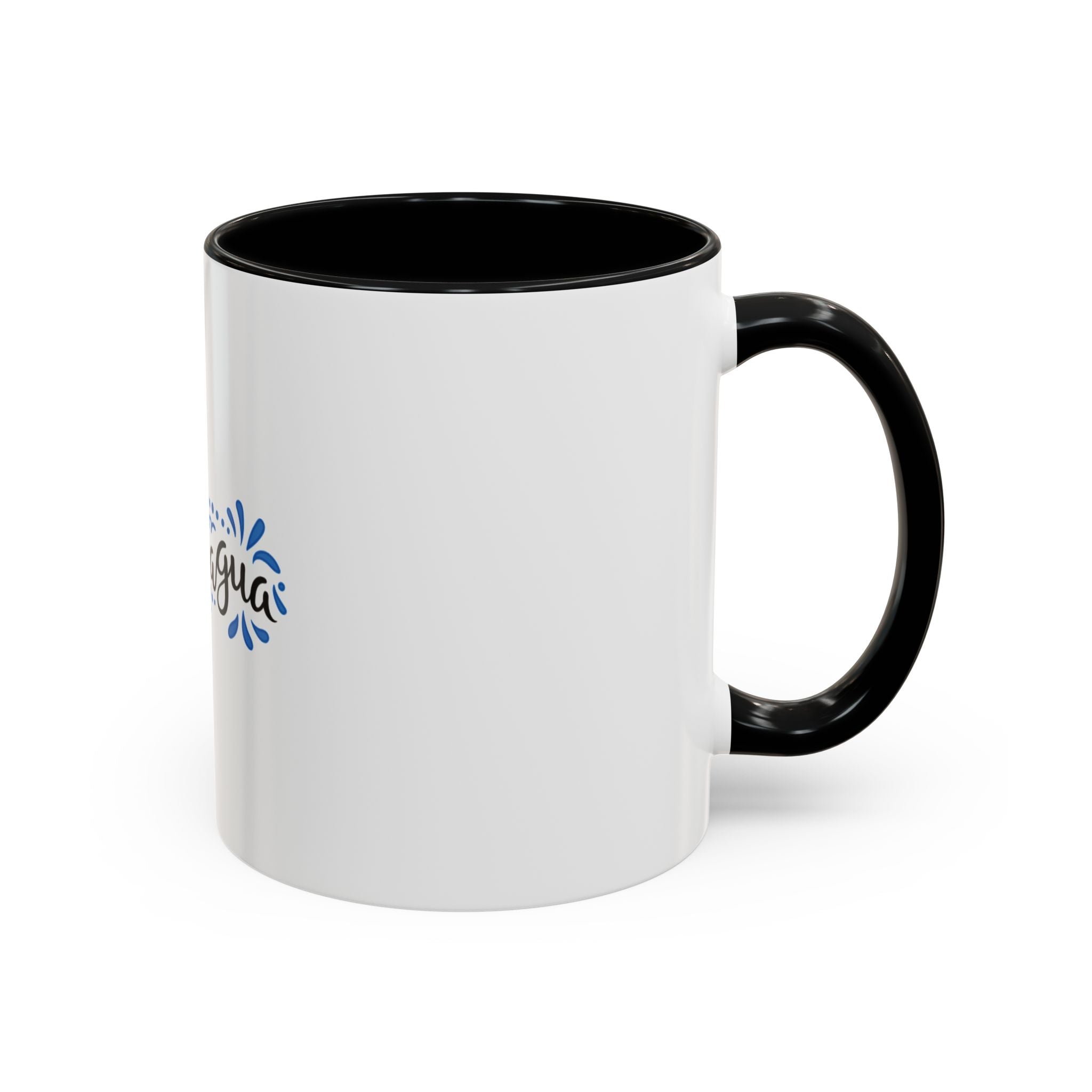 Nicaragua Decorative Accent Coffee Mug – Blue Hand-Lettered Travel Souvenir (11/15oz)