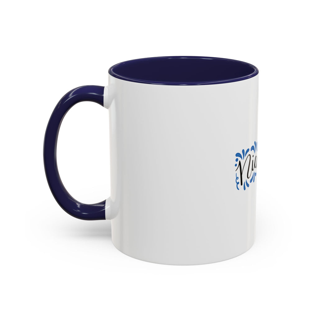 Nicaragua Decorative Accent Coffee Mug – Blue Hand-Lettered Travel Souvenir (11/15oz)