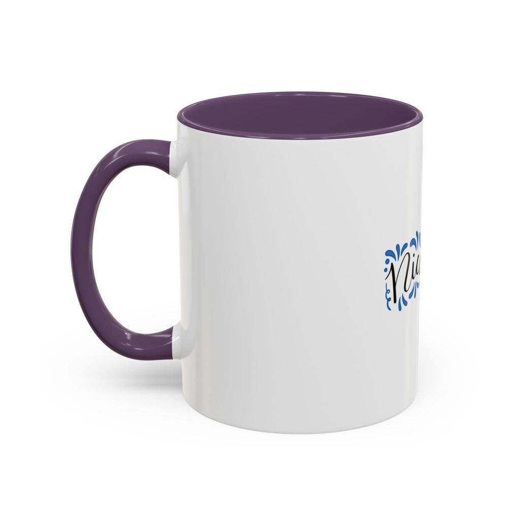 Nicaragua Decorative Accent Coffee Mug – Blue Hand-Lettered Travel Souvenir (11/15oz)