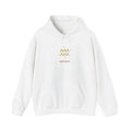 Aquarius Zodiac Hoodie – Minimal Gold Astrology Sweatshirt