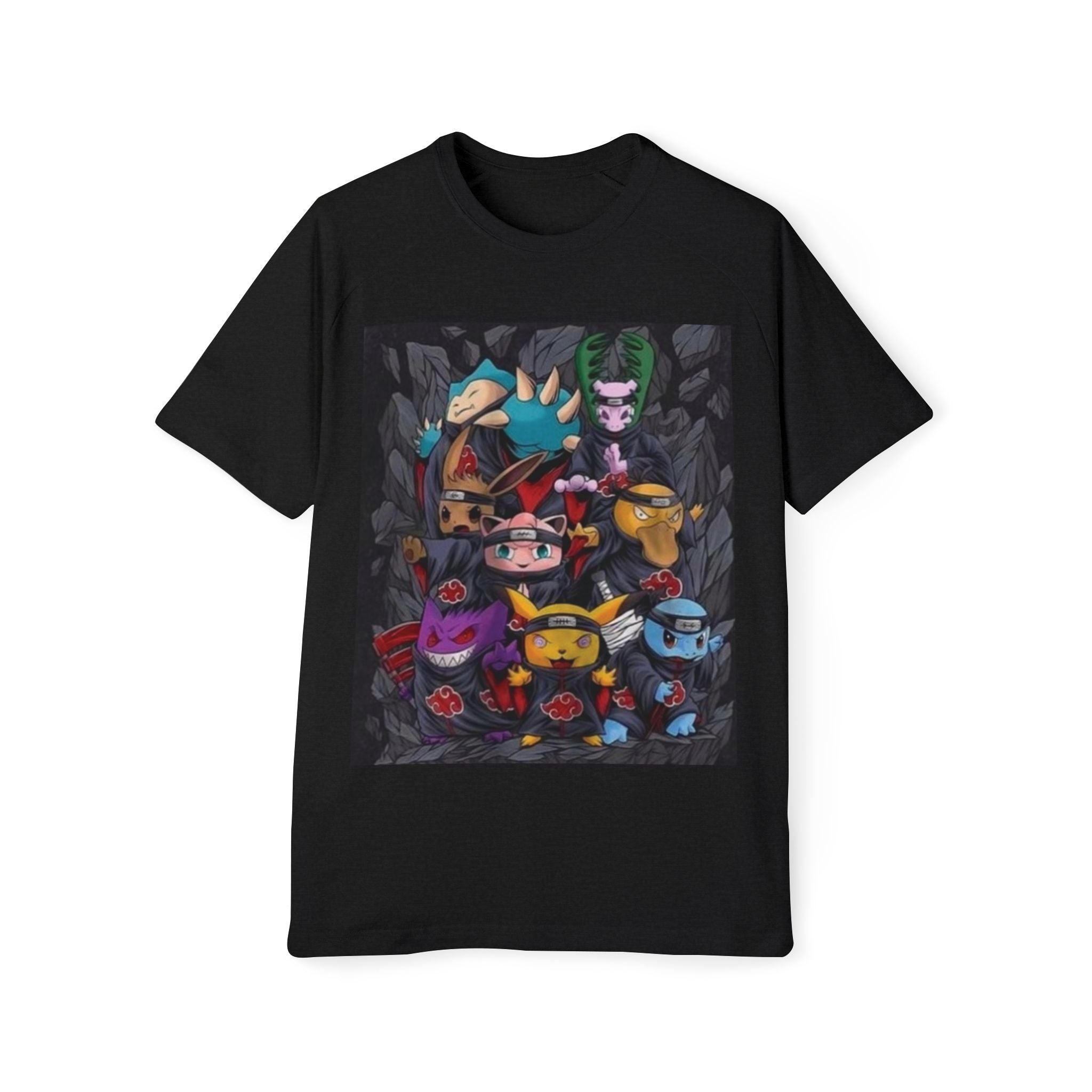 Naruto Graphic Raglan T-Shirt — Customized Anime Fan Tee