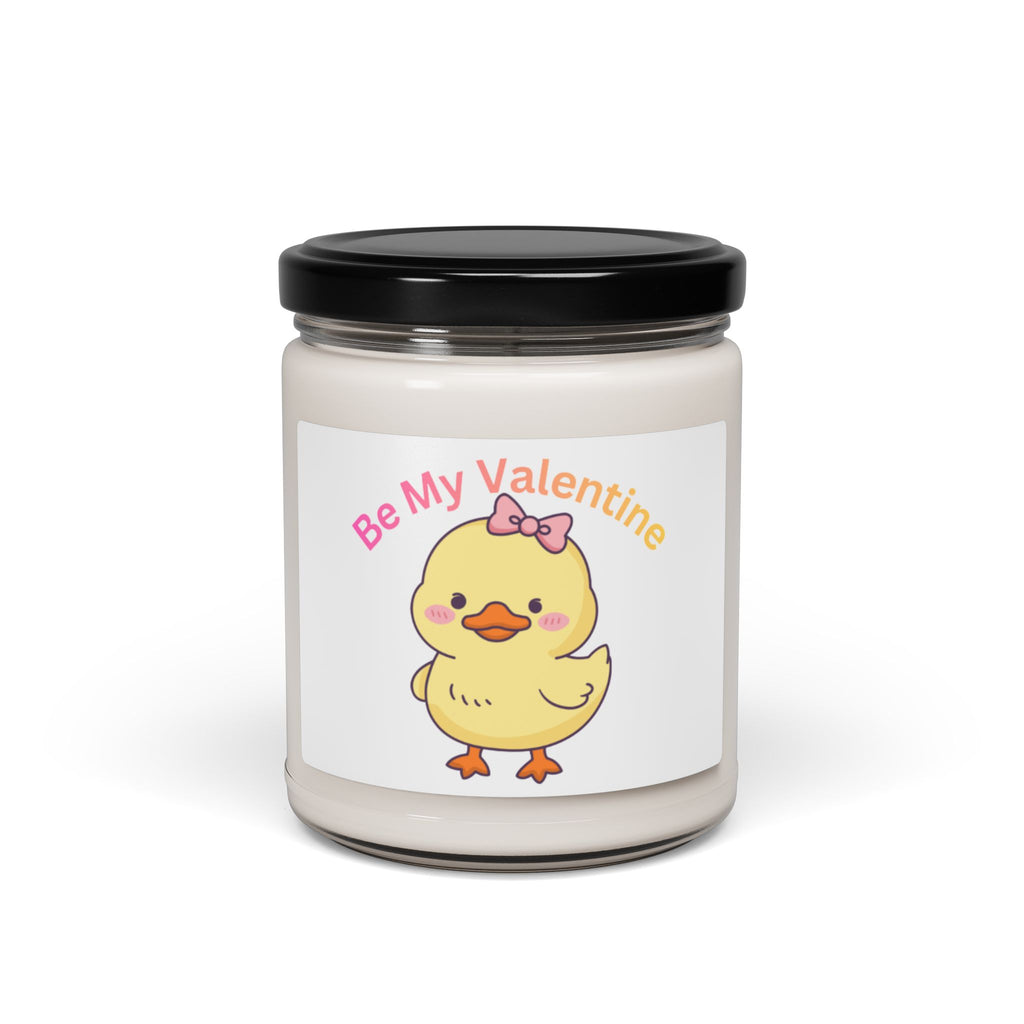 Valentine Duck Soy Candle — 'Be My Valentine' 9oz Scented Candle